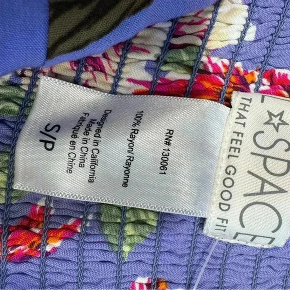 NWT L*Space Riptide Floral Dress Lost in Ibiza-size SP - Picture 6 of 11